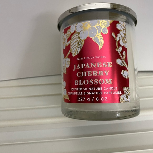 Japanese cherry blossom Single wick candle. New. - Picture 2 of 5